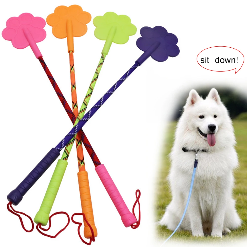 

Lovely Pet Training Stick Pets Anti Barking Stop Bark Deterrents Training Device Trainer Puppy Whip Cat Doggy Pat Toys