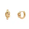 100% 925 Sterling Silver Love Heart Knot Mini Small Huggie Hoop Earring Multi Piercing Jewelry 1