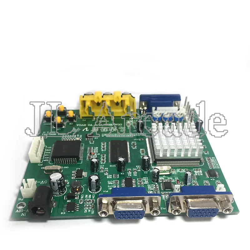 

High Definition groene CGA naar VGA CVBS Arcade Game Video Converter Board voor CRT LCD PDP Monitor