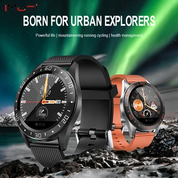 

Imosi The New GW15 Smart Watch Men Heart Rate Smartwatch Fitness Tracker Dynamic Alarm Clock IP67 Waterproof Sport Stopwatch