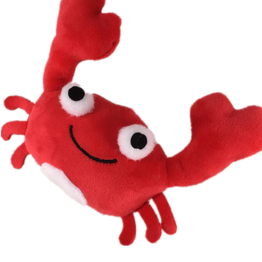 Маленький новый брелок-Краб 12 см плюшевая кукла мягкая игрушка для океана брелок