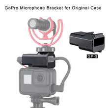 New For GoPro Microphone Stand With Original Case For Quick Release Adapter For GoPro 7/6/5 Accessories Microphone Bracket