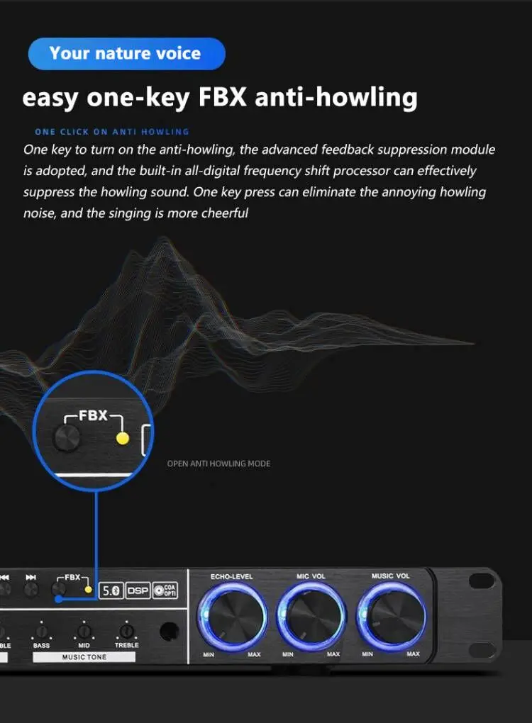 値下げ販売中 デジタルオーディオプロセッサ Bluetooth効果dspプロセッサ サウンドコントローラー 全機能 カラオケ機器 オンライン 通販 店 New Spirit Org Il
