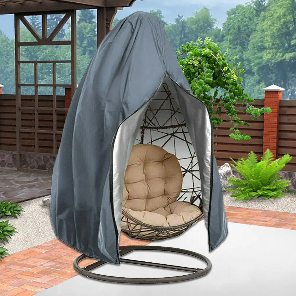 

Hanging Egg Chair Cover Waterproof Patio Swing Dustproof Home Supplies Chair Cover For Outdoors Garden Chair Protective Case