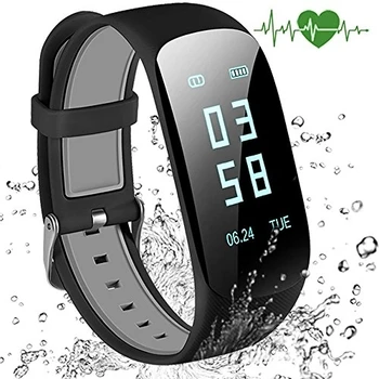 

Braccialetto Fitness, Abandship Activity Tracker Cardio Pedometro Cardiofrequenzimetro Orologio Fitness Tracker Watch Band