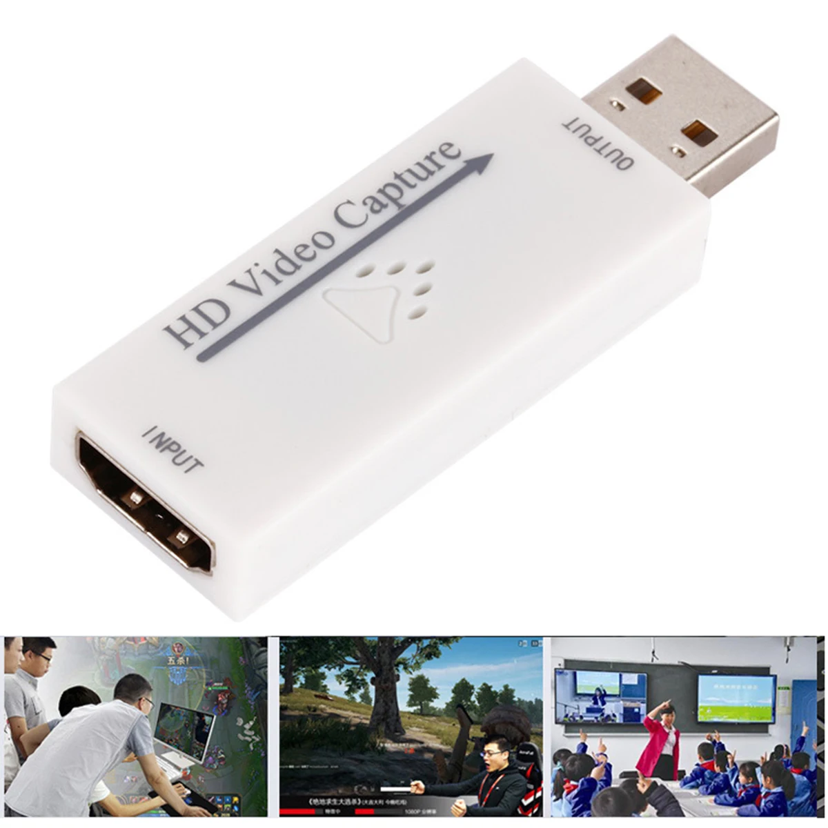 

New USB 2.0 HDMI Video Grabber Video Capture Card Live Streaming Record Box HDMI Video Capture Cards Dropshipping