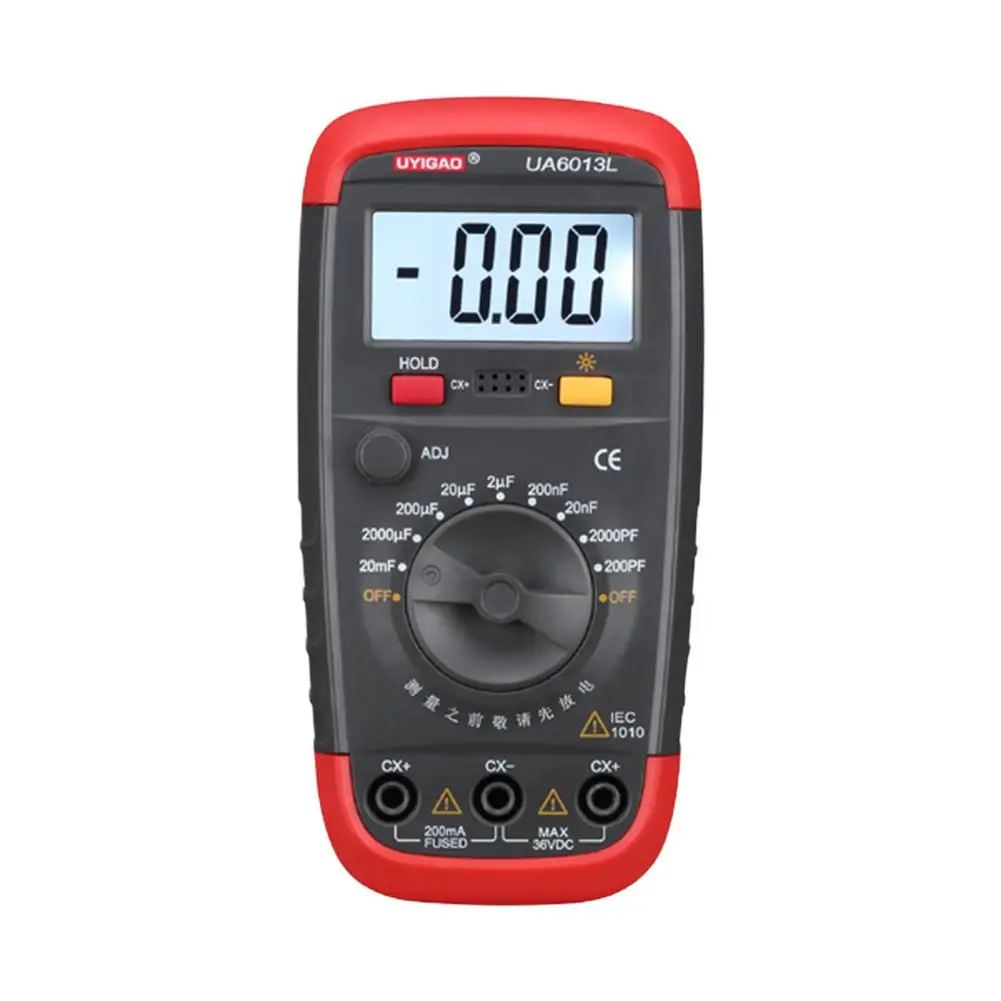 Auto Car Range Digital Capacitor Capacitance Tester Meter Multimeter UA6013 UA6013L | Инструменты