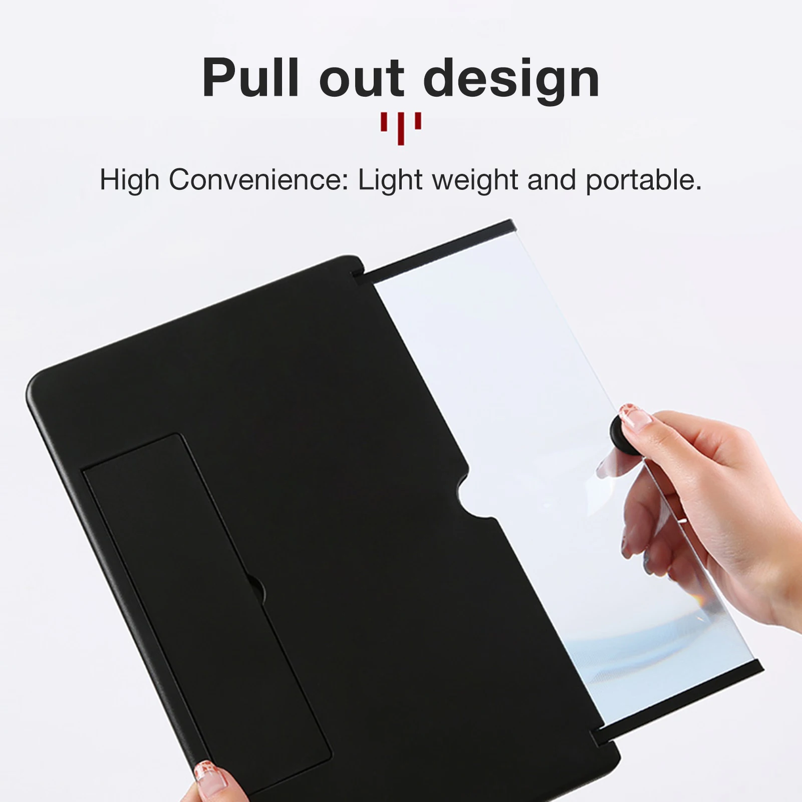 16 inch Mobile Phone Screen Amplifier 3D Enlarger Magnifying Bracket Universal Foldable Desk Phone Holder Stand phone screen amplifier
