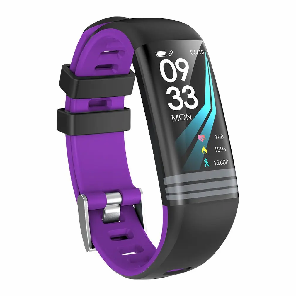 G26S цветной экран Смарт-Браслет фитнес-часы водонепроницаемый SmartBand кровяное давление фитнес-трекер Браслет для Ios и Android - Цвет: 05