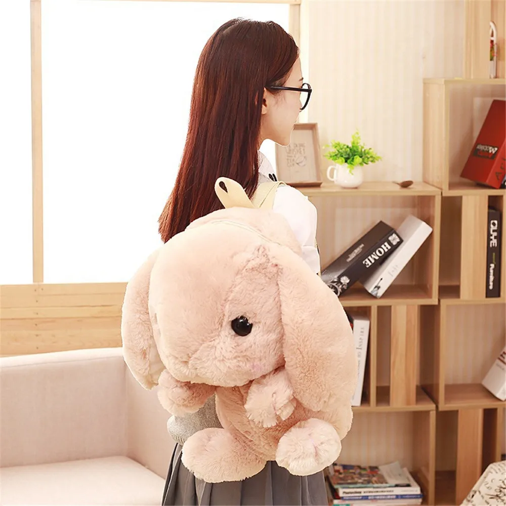 plush backpack baby girl bag Fluffy Rabbit Backpacks Japanese Kawaii Bunny Bags Stuffed Rabbit Toy Children 1 plush backpack baby girl bag Fluffy Rabbit Backpacks Japanese Kawaii Bunny Bags Stuffed Rabbit Toy Children 2