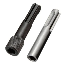 2шт 1/" шестигранный хвостовик Отвертка Держатель сверла патрон адаптер конвертер гайка ударный Драйвер Набор для Ударная дрель SDS аксессуары