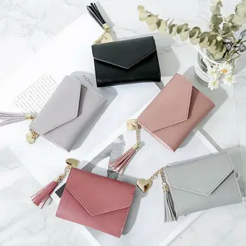 

Hirigin 2020 New Brand Fashion US Women Girls Short Wallet Coin Purse Organizer Pocket Small Credit Card Holder