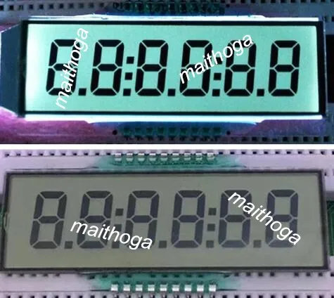 18PIN TN положительная 6 разрядная сегментная жк панель 3 в HT1621 привод IC (без HT1621)|ics