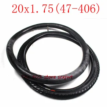 

Size20 Inch tyre 20x1.75 inner and outer tire for MTB Bikes Road Cycling Bicycle Tyres inner tubes 20*1.75 Electric bicycle Tire