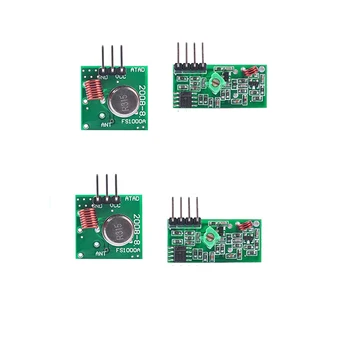 

A2-- XY-MK-5V / XY-FST 315Mhz Rf Transmitter and Receiver Module Link Kit for Arduino/Arm/McU/For Raspberry Pi/Wireless DIY(6-pa