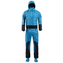 Men Drysuits Oeko-Tex Pro Fabric Nylon Waterproof TI Zippers Latex Gasket on Neck and Wrist  Fully Seal Recommend Use Padding