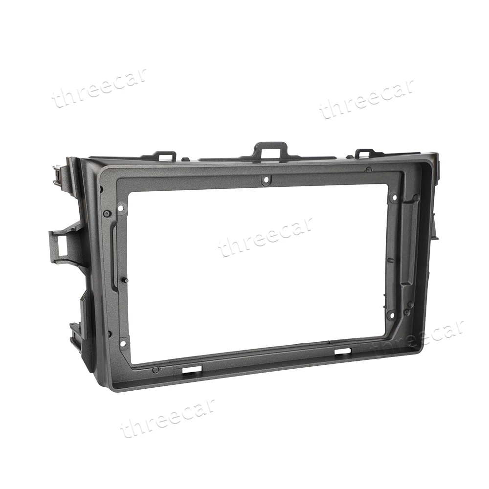 2Din рамка приборной панели автомобиля подходит для Toyota Corolla 2009-2013 Автомобильная DVD панель GPS Dash комплект монтажная рамка отделка рамка Fascias