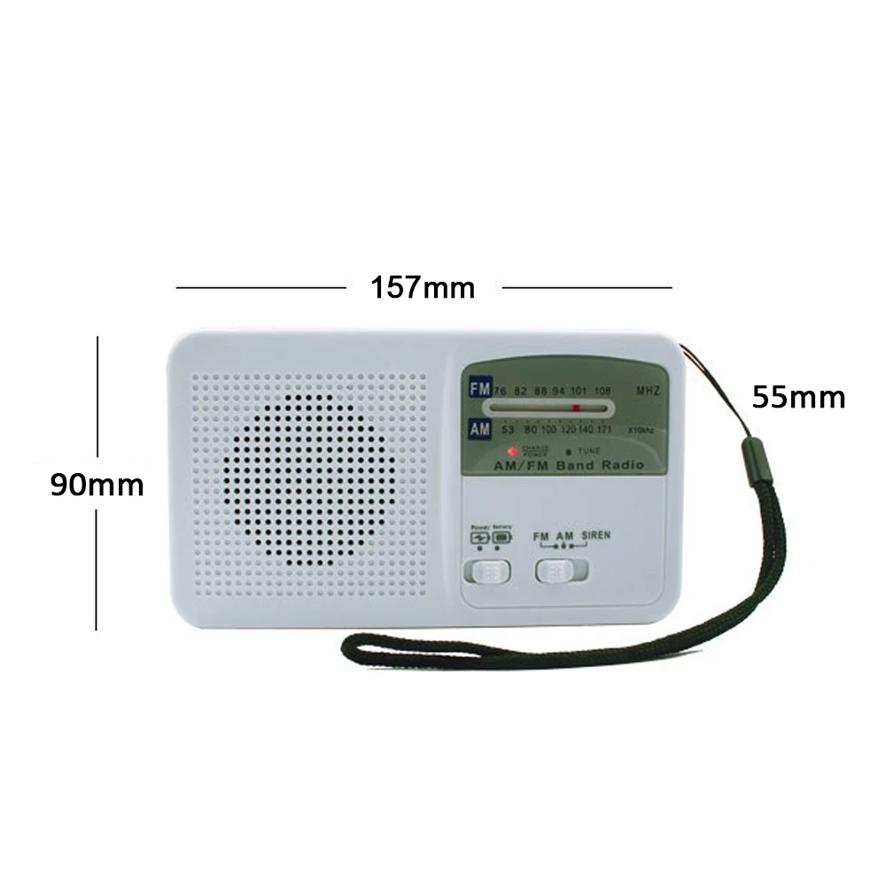Солнечная энергия радио аварийный банк питания для мобильного телефона FM AM двухдиапазонный радио для наружного радио Кривошип солнечной энергии ed динамик