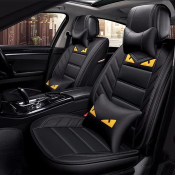 

Dekabr Universal Leather Car Seat Covers For Citroen All Models C4-aircross C4-picasso C5 C2 C4 C6 C-elysee C-triomphe Auto Acce