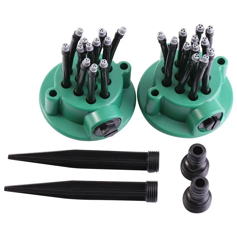 

2Pcs Lawn Sprinkler - Quality Adjustable Lawn Sprinkler Garden Sprinkler System Kit Versatile Vegetable Lawn Irrigation System I