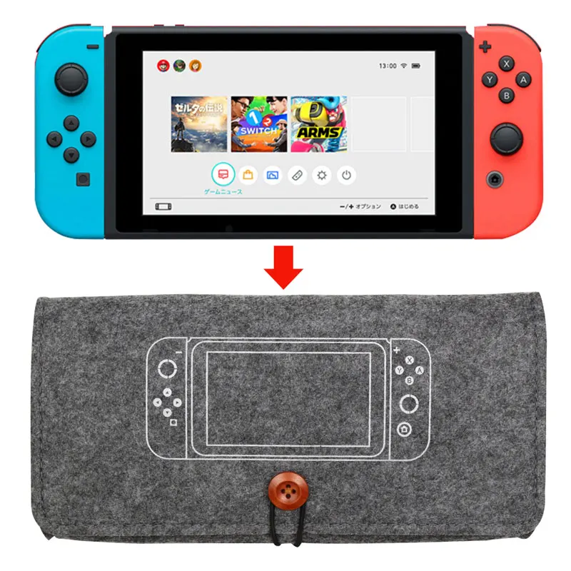 Защитная посылка, портативный чехол для Nintendo Switch, игровая консоль для хранения, для Switch NS, модная защитная сумка, аксессуары для игр