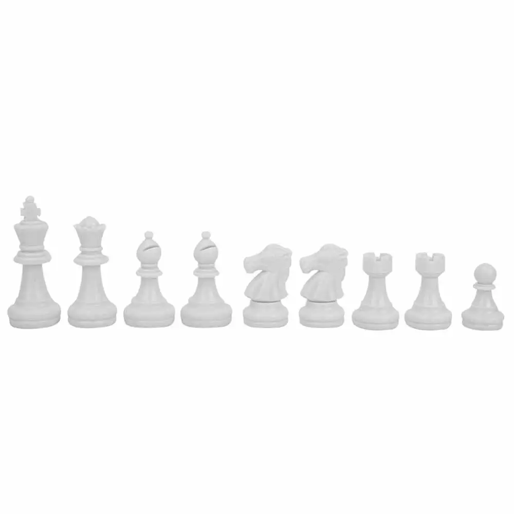 49mm Chess Set Board Games Portable Plastic International Chess Board Set Chessboard for Party Activities chess pieces