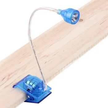 

Mini LED Clip on Adjustable Bright LED Clip On Book Reading Light Mini Table Lamp Flexible Arm Bedroom Students Studying Light