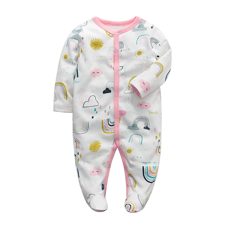 Baby Boys Girls Blanket Sleepers Newborn Babies Sleepwear Infant Long Sleeve 0 3 6 9 12 Months Pajamas baby sleeping bag