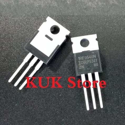 Real 100% оригинальный новый IRF9540N IRF9540 IRF9540NPBF Power MOSFET -100V -23A TO-220 10 шт./лот | Электроника