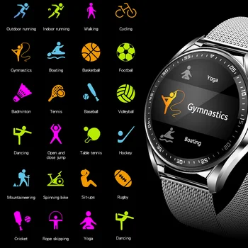 Reloj inteligente deportivo para hombre y mujer smartwatch unisex resistente al agua pulsera con Bluetooth funci