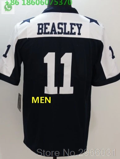 Free shipping A+ quality Mens adults Jersey jaylon Smith 54 Emmitt Smith 22 Cole Beasley 11 Dallas - Цвет: For men