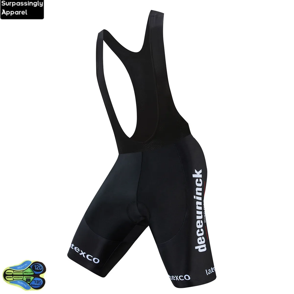 

2019 Pro UCI Team QUICK STEP Cycling Bib Shorts 12D Gel Pad Summer Breathable ShockProof Bib Shorts Culotte Ciclismo Quick Dry