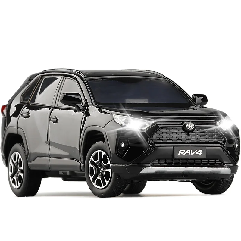 1/32 Scale For Toyota RAV4 SUV DieCast Car Model Toy Collection Gift 