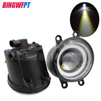 

2PCS Super Bright LED Fog Light + Angel eye For Toyota Yaris hatchback 2006-2013 For Toyota Prius Hatchback ZVW3 2009-2015