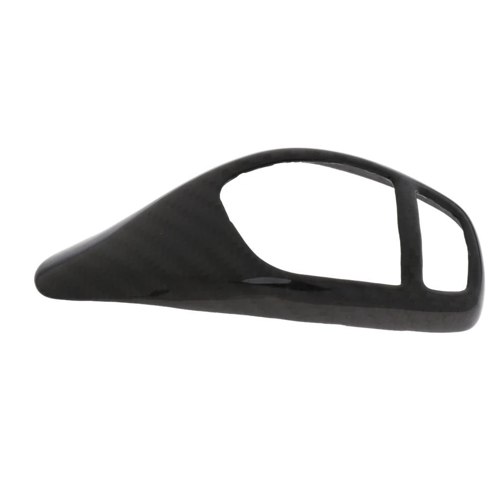 Car Carbon Look Shift Knob Stick Cover for BMW 1 2 3 4 5 Series