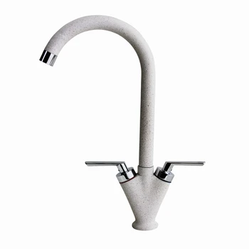 

Смеситель для кухни 1/2кер MIXLINE ML-GS08 (328) бежевый высок. излив