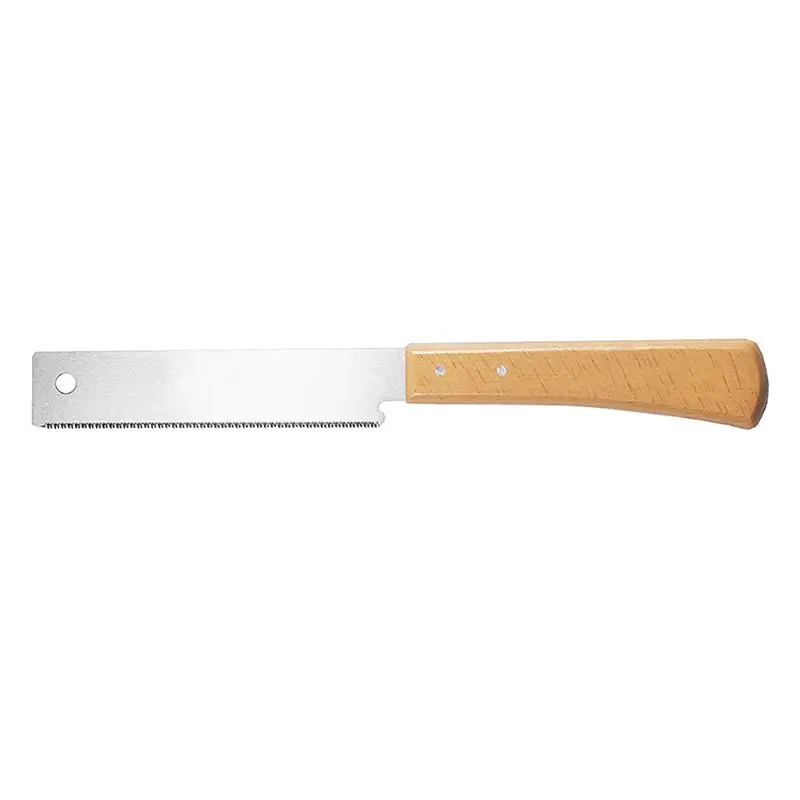 

Mini WoodWorking Hand Saws Double Sides Steel SK5 Tenon Saw Fine Tooth Wood Handle