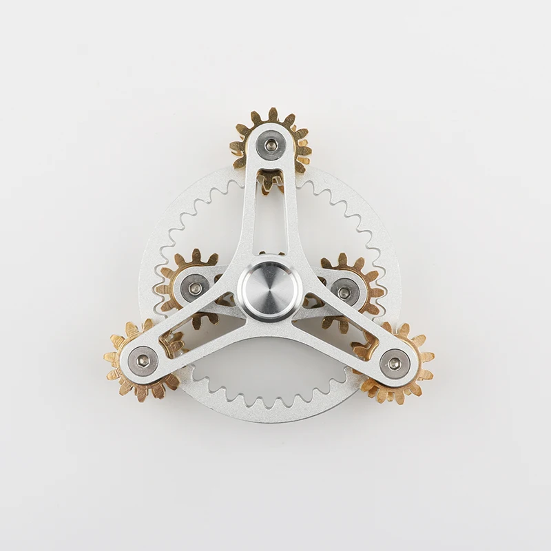 Tri Spinner металлические зубчатые колеса высокое качество ручной Спиннер антистресс
