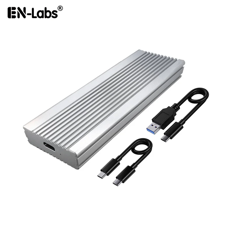 Переходник USB 3 1 с C на M.2 SSD NVMe PCIe переходник Type Gen 2 10 Гбит/с M Key HDD алюминиевым чехлом