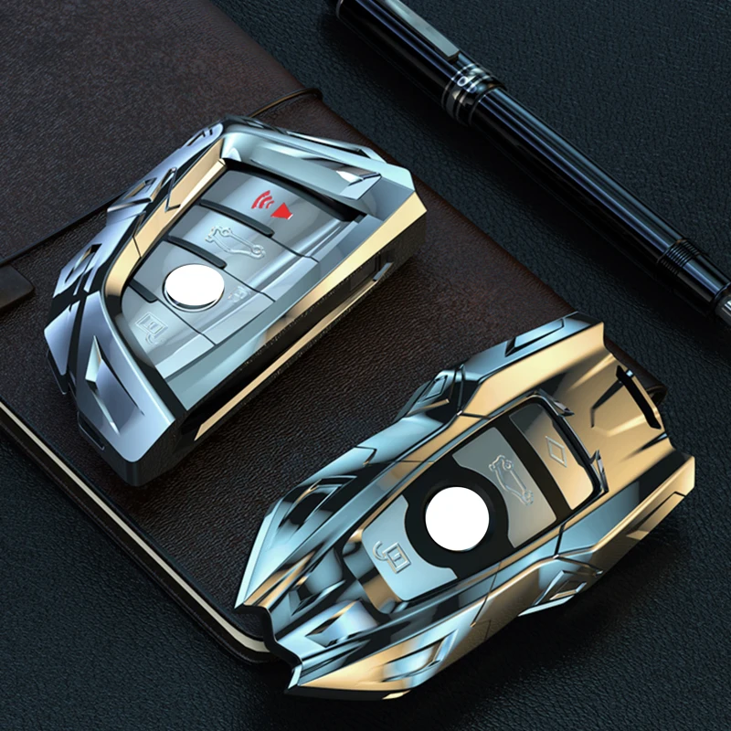 

New Key Shell for BMW 3 Series 5 Series 7 Series 1 Series 320li 525 530 X1 X3 X5 X4 X6 Car Key Cover Decoration Accessories