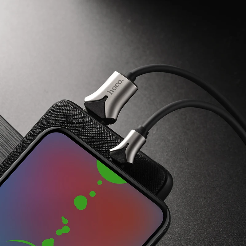 HOCO U67 20 шт./лот 1,2 м Прочный USB кабель для iPhone кабель Micro кабель для samsung USB кабель зарядное устройство провод