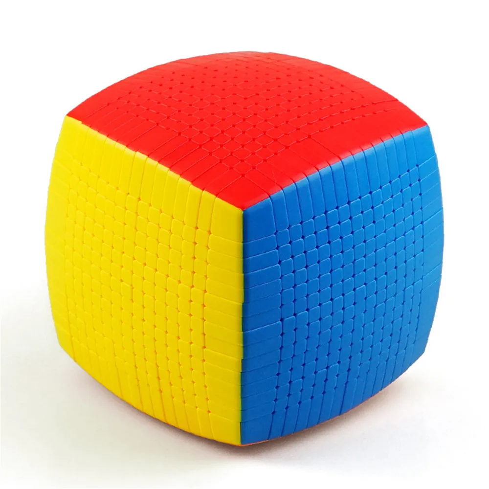 ShengShou 15x15x15 безопасный ABS пластик Профессиональный Многоцветный волшебный куб ультра-Гладкий 15x15 кубар-Рубик на скорость детские игрушки подарок