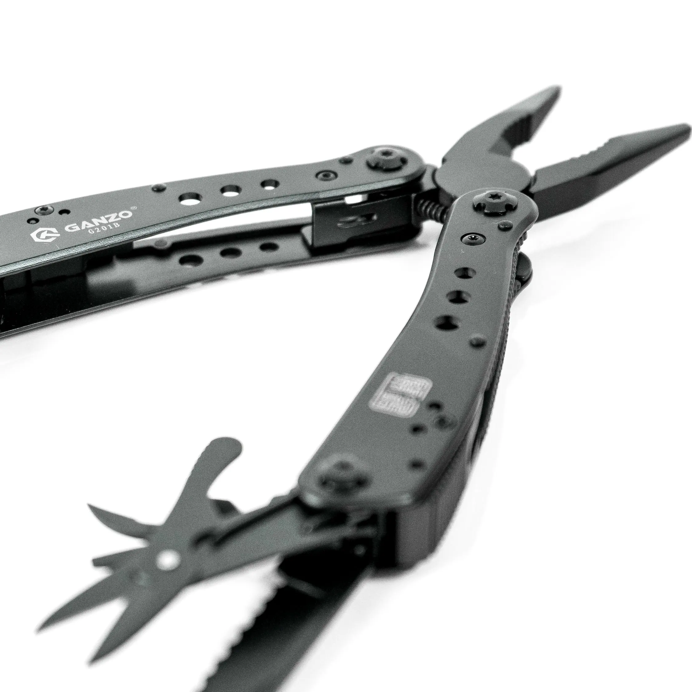 Ganzo G201 G201B EDC 440C многофункциональные складные плоскогубцы из нержавеющей стали для кемпинга, набор ручных инструментов