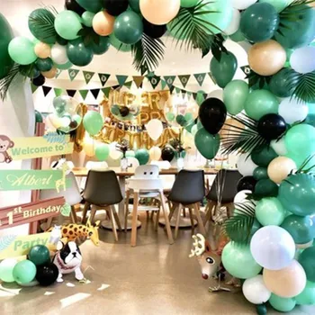 

Dark green Balloon 30pcs/lot 5/10 inch Round Latex Balloons Birthday Party Decorations Adult Helium Baloons Wedding Supplies