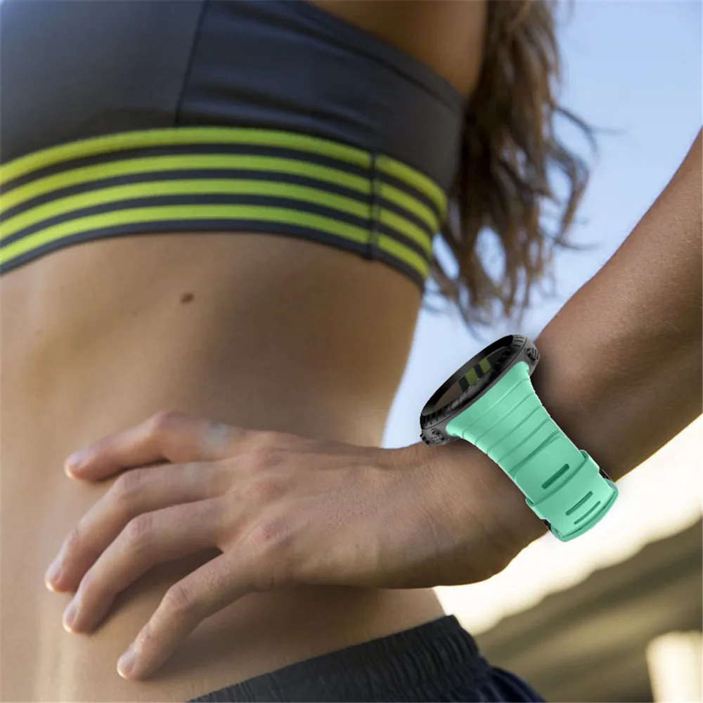 Silicone Replacement Watch Band for Suunto Core – Premium Bracelet Wristband Strap
