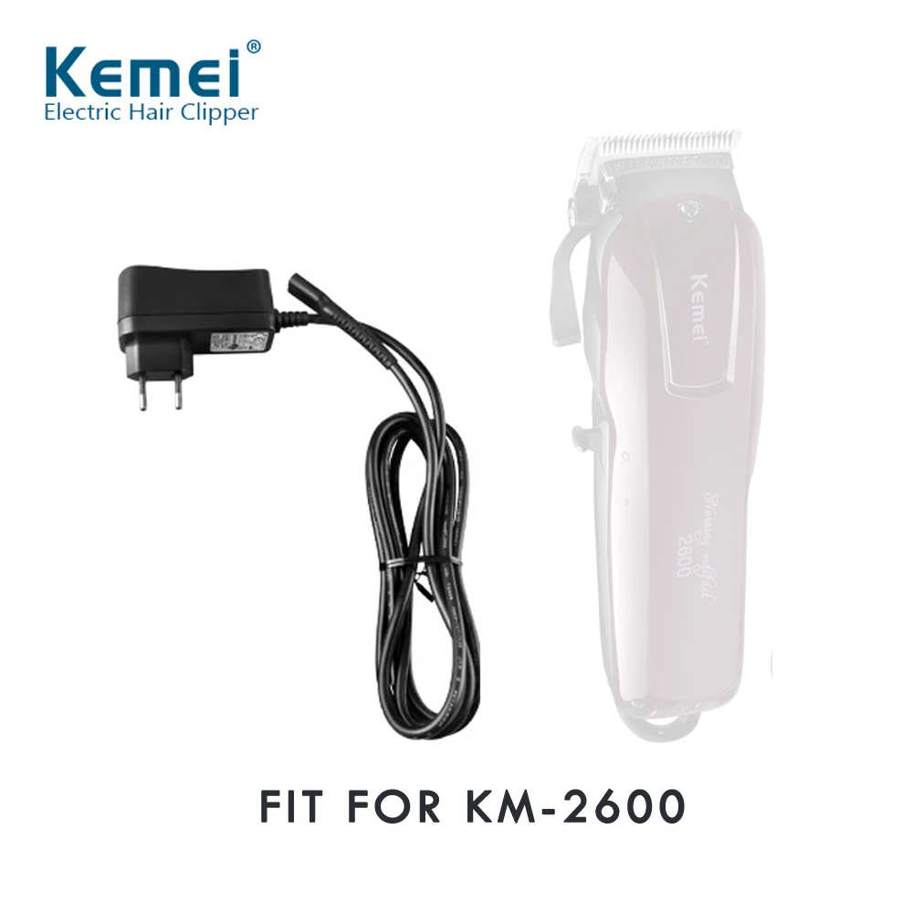 Fit For Kemei Original Km2600 Km2601 Charger Adapter Cable Size 5.3mm