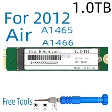 1 ТБ SSD для воздуха 2012 ранней до середины поздно A1465 A1466 MD223 MD224 MD231 MD232, размеры для возраста от 1