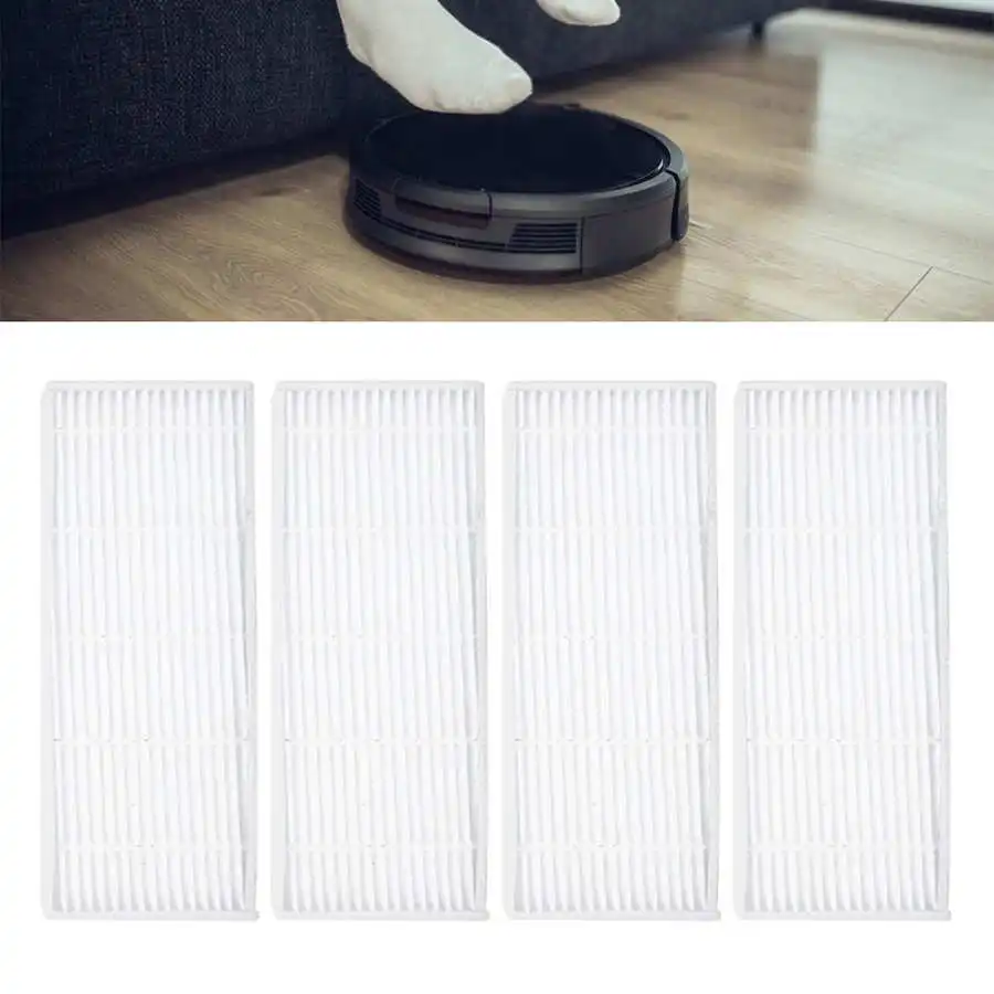 

4Pcs Vacuum Cleaner Filters Cotton Replacement Fit for Conga 1290 Sweeper Machine Accessories Household Vacuum Cleaner Parts
