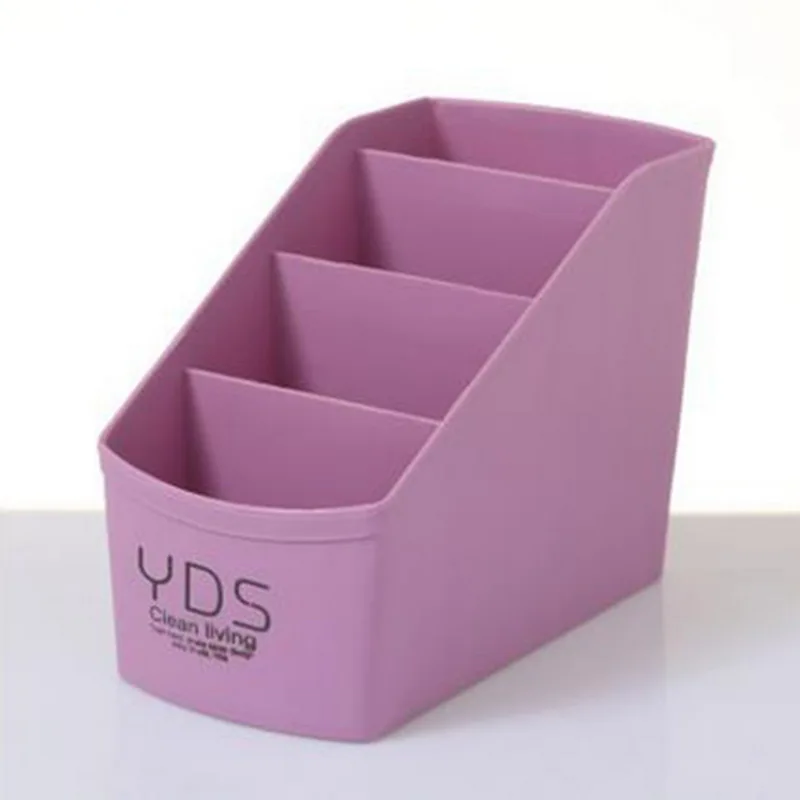 Hoomall для дома и офиса хранилище канцелярских товаров контейнер коробка пластиковый полый органайзер для макияжа 5 сеток настольная корзина для хранения мелочей - Цвет: 18