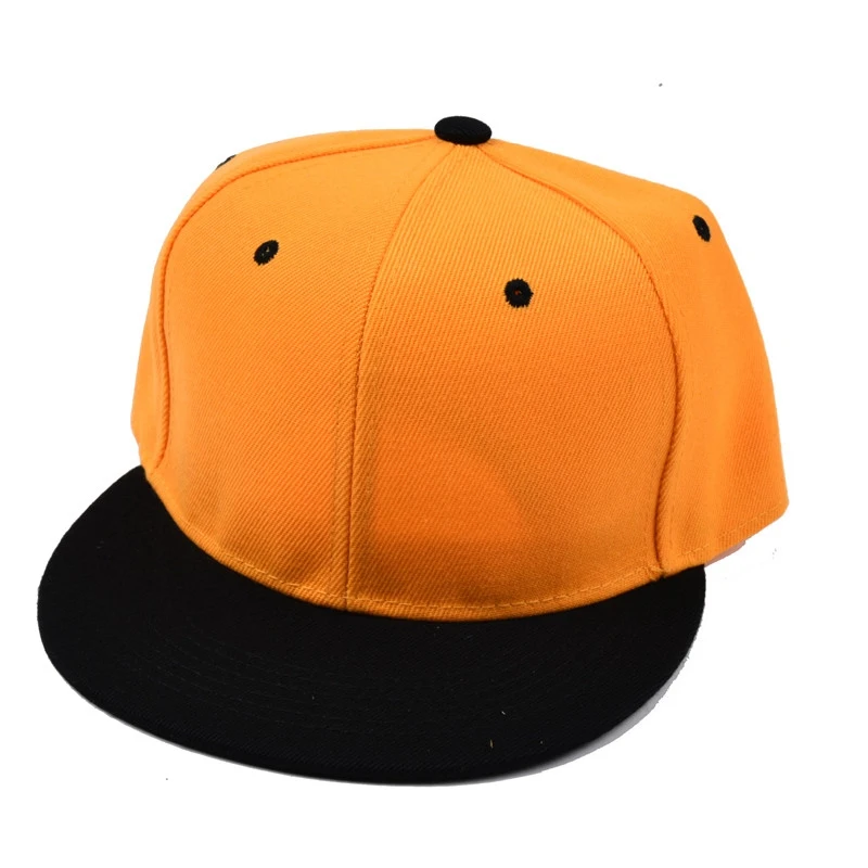 WZCX Flat Edge Stitching Color Adjustable Sun Protection Baseball Cap Hip Hop Shading Spring Summer Men Dad Hat Unisex Snapback 6